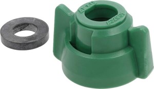 Pokrywka dyszy, bagnet, SW11, zielony, z uszczelką, 25 szt., Arag 40290105P025