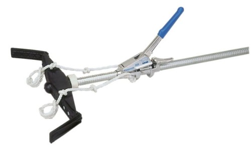Wycielacz HK z mechanizmem 2020, z plastikową głowicą i bocznymi wspornikami, 180 cm, HK Rheintechni - Intertraktor