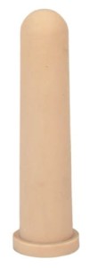 Smoczek gumowy do wiadra do pojenia cieląt, 125 mm, żółty, Kerbl