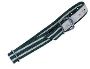 Obroża dla cieląt Classic, 85 x 4 cm, biały/zielony, Can Agri