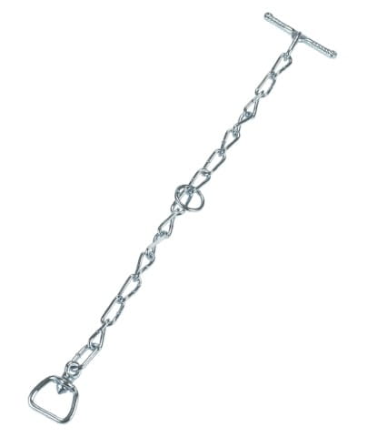 Łańcuch do obroży dla cieląt z krętlikiem, 60 cm x 5 mm, Kerbl - Intertraktor