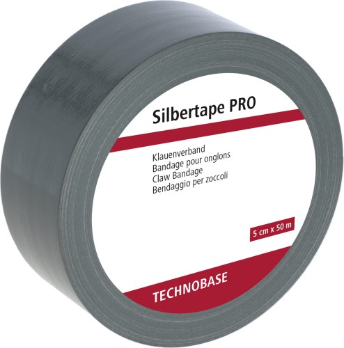 Taśma Silbertape do racic i kopyt, 50 m x 50 mm, srebrny, Kerbl - Intertraktor