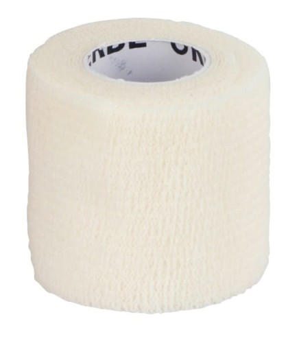 Samoprzylepny bandaż EquiLastic, 5 cm, biały, Kerbl - Intertraktor