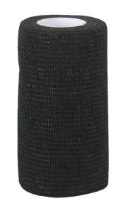 Samoprzylepny bandaż EquiLastic, 7,5 cm, czarny, Kerbl