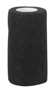 Samoprzylepny bandaż EquiLastic, 10 cm, czarny, Kerbl
