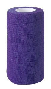Samoprzylepny bandaż EquiLastic, 7,5 cm, fioletowy, Kerbl