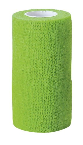Samoprzylepny bandaż EquiLastic, 10 cm, zielony, Kerbl - Intertraktor