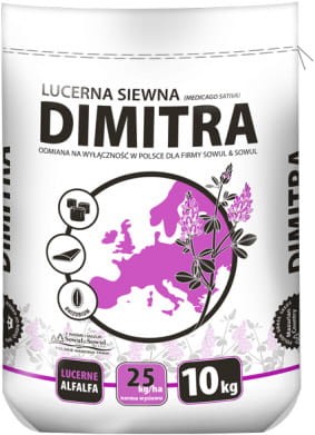 Lucerna siewna Dimitra, 10 kg, Sowul & Sowul - Intertraktor