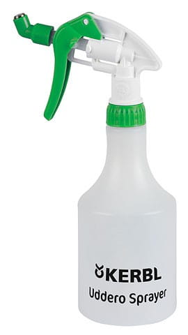 Zraszacz do dezynfekcji strzyków, metalowy rozpylacz, 500 ml, Kerbl - Intertraktor