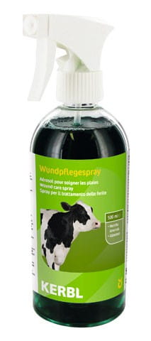 Spray do pielęgnacji ran z alantoiną i olejem miętowym Wound, 500 ml, Kerbl - Intertraktor