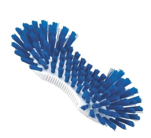 Szczotka uniwersalna „ósemka”, 22 cm, niebieska, Kerbl - Intertraktor