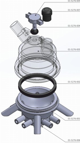Kolektor 150 ml – korek ( odbojnik ) - Intertraktor