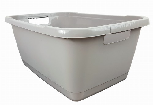 Wanienka myjni, szara, 55 x 40 x 23 cm, 32 l - Intertraktor