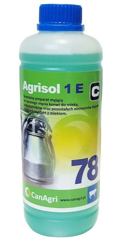 Preparat do ręcznego mycia konwi Agrisol 1 E 78, 1 kg, Can Agri - Intertraktor