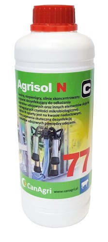 Preparat do dezynfekcji Agrisol N 77 (Sterinox), koncentrat, 1 kg, Can Agri - Intertraktor