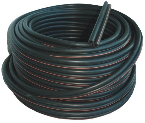 Przewód podciśnienia podwójny, guma,  7 x 14 mm, 35 m, Spaggiari - Intertraktor