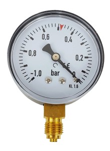 Wakuometr, Ø 63 mm (mały), gwint 1/4''