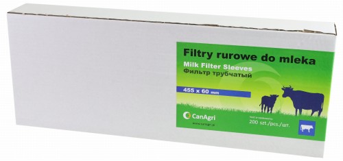 Filtr rurowy do mleka, 455 x 60 mm, 200 szt., Can Agri - Intertraktor
