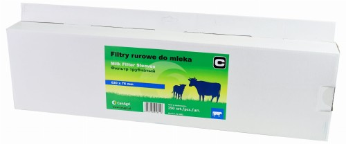 Filtr rurowy do mleka, 620 x 76 mm, 150 szt., Can Agri - Intertraktor