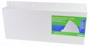 Filtr rurowy do mleka, 620 x 57 mm, 250 szt., Kerbl