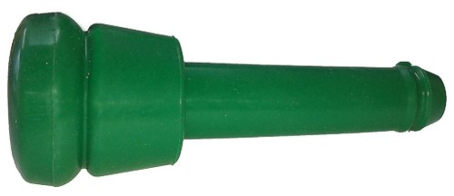 Silikonowa guma strzykowa Spaggiari, typ Lely, zielona, Ø 13 mm, 4 szt - Intertraktor