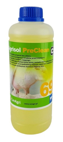 Płyn do mycia wymion Agrisol PreClean 69, 1 kg, Can Agri - Intertraktor