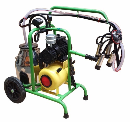 Mobilna dojarka dla krów, pojedyncza, 0,55 kW, 200 l/min, Can Agri - Intertraktor
