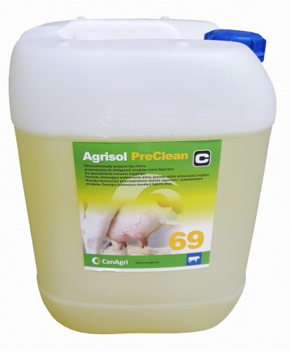 Płyn do mycia wymion Agrisol PreClean 69, 20 kg, Can Agri - Intertraktor