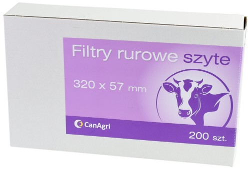 Filtr rurowy do mleka, 320 x 57 mm, 200 szt., Can Agri - Intertraktor