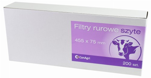 Filtr rurowy do mleka, 455 x 75 mm, 200 szt., Can Agri - Intertraktor