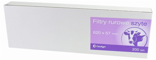 Filtr rurowy do mleka, 620 x 57 mm, 200 szt., Can Agri - Intertraktor