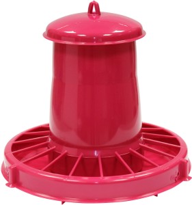 Karmidło automatyczne dla drobiu, różowe, 10,5 l, 7 kg, Novital
