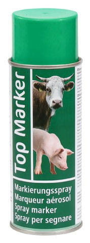 Spray do znakowania zwierząt, TopMarker 500 ml, zielony,Kerbl - Intertraktor