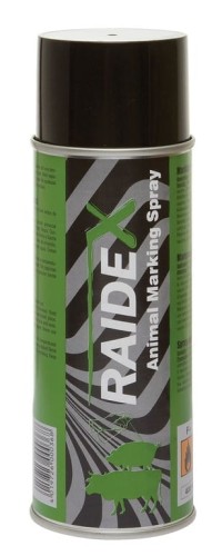 Spray do znakowania, Raidex 400 ml, zielony - Intertraktor