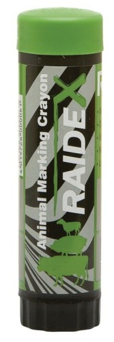 Kredka do znakowania zwierząt Raidex, 60 g, zielona, Kerbl - Intertraktor