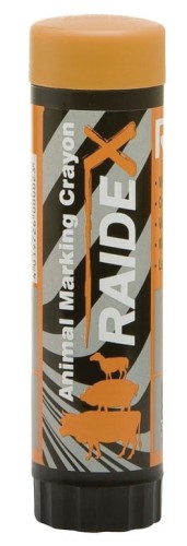Kredka do znakowania zwierząt Raidex, 60 g, pomarańczowa, Kerbl - Intertraktor