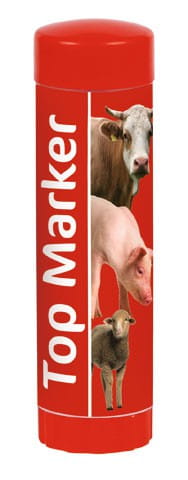 Kredka do znakowania zwierząt TopMarker, 60 g, czerwona, Kerbl - Intertraktor