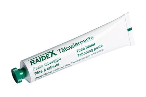 Tusz do tatuowania Raidex, zielony, farba, 60 g - Intertraktor