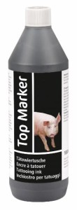 Tusz do tatuowania TopMarker, czarny, 1000 ml