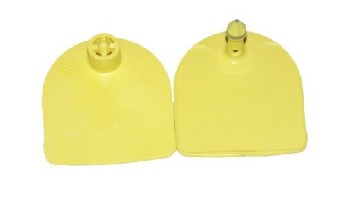 Kolczyk Multiflex U, część męska i żeńska, żółty, Caisley - Intertraktor