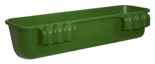 Karmidło podłużne, oliwkowy, 42 l, Kerbl - Intertraktor