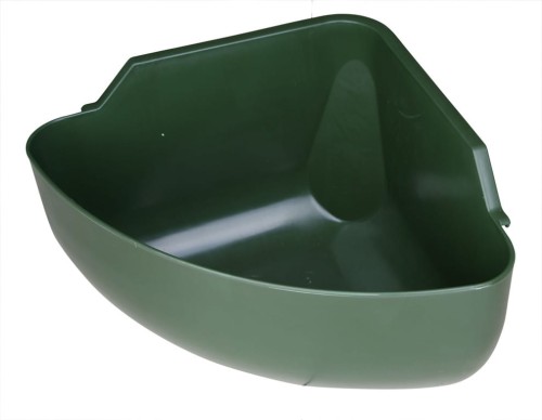 Karmidło narożne, oliwka, 31 l, 60 x 30 x 45 cm, Kerbl - Intertraktor