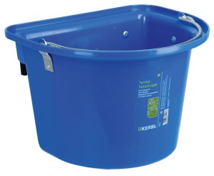 Żłób na paszę z zawiesiem i pałąkiem, 12 l, niebieski, Kerbl