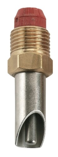 Poidło smoczkowe dla prosiąt i warchlaków mosiądz/stal, cienki trzpień, 1/2" - 3/8", 68 mm, Kerbl - Intertraktor