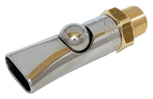 Poidło smoczkowe z zaworem kulowym dla macior AquaGlobe  1/2" - 3/4", Kerbl - Intertraktor