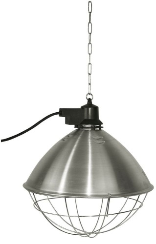 Oprawa promiennika ø 35 cm do żarówek 250 W, kabel 5 m, 220-240 V, Kerbl - Intertraktor