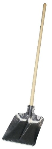 Łopata aluminiowa, z trzonkiem, 9, 36 cm, Kerbl - Intertraktor