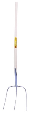 Widły z trzonkiem z drewna jesionowego nielakierowanego, 135 cm, 3 zęby, 30 x 30 cm, Kerbl - Intertraktor
