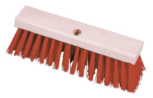 Szczotka z drewna i tworzywa sztucznego Classic, 42 cm, czerwona, Kerbl - Intertraktor