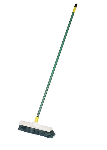 Szczotka ogrodowa z trzonkiem metalowym, 40 cm x 150 cm, Kerbl - Intertraktor